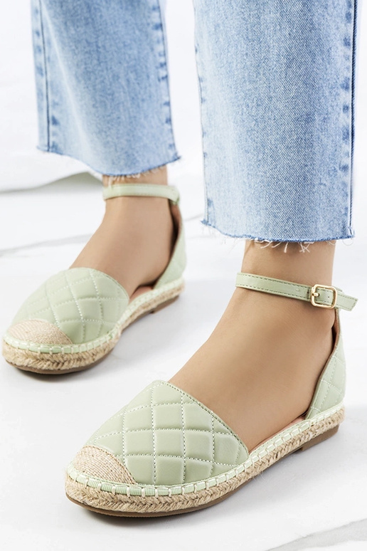 Grüne Espadrilles „Faiza“