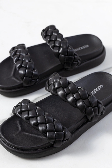 Schwarze Angas-Flip-Flops 2