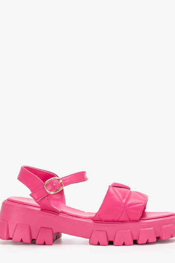 Ferlandi – Rosa Plateausandalen