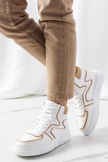 Weiße High-Top-Sneakers „Roseda“