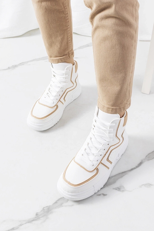 Weiße High-Top-Sneakers „Roseda“