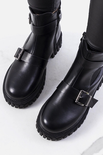 Schwarze Samora-Stiefeletten 2