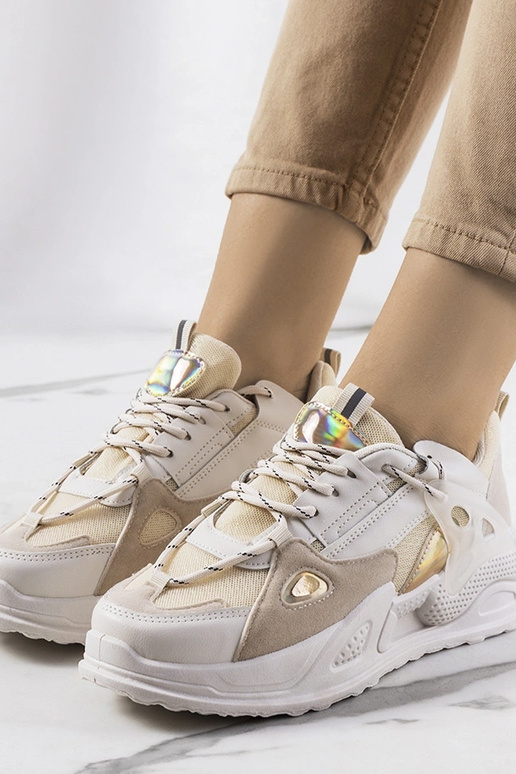 Beige Mansfield Sneakers