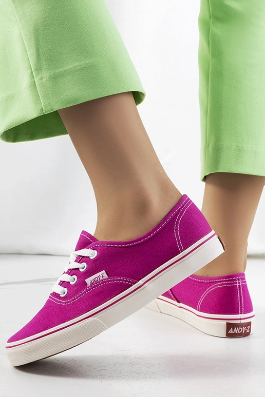 Rosafarbene Emall-Sneakers