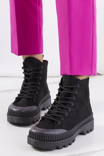 Schwarze Avenis-Sneakers