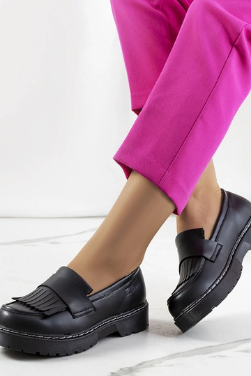 Schwarze Stiefeletten Big...