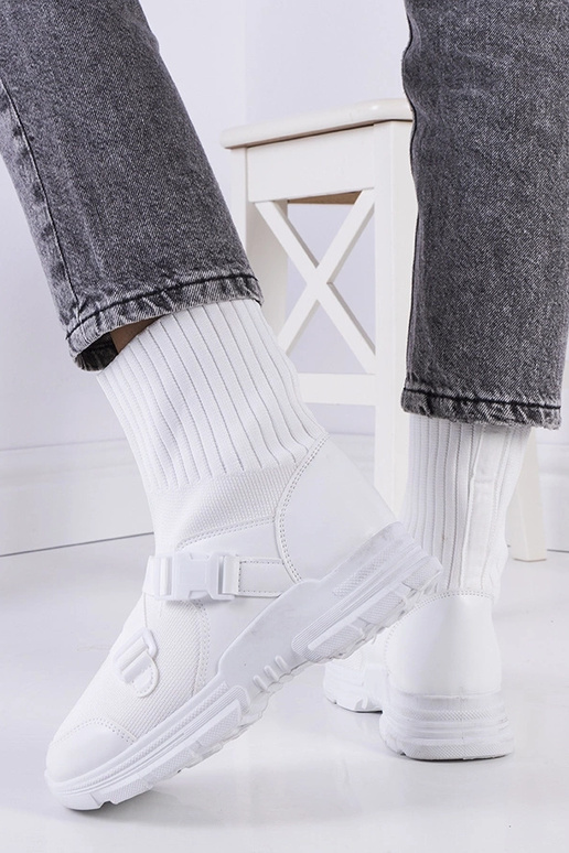 Weiße Saker-Sneaker