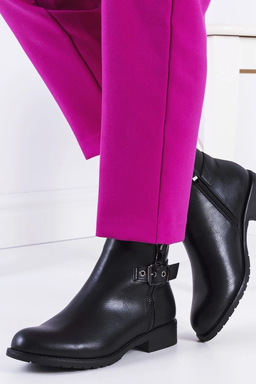 Schwarze klassische Manila Stiefeletten