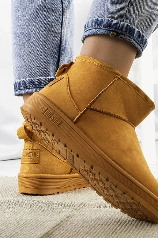 Braune Damen-Schneestiefel Big Star...