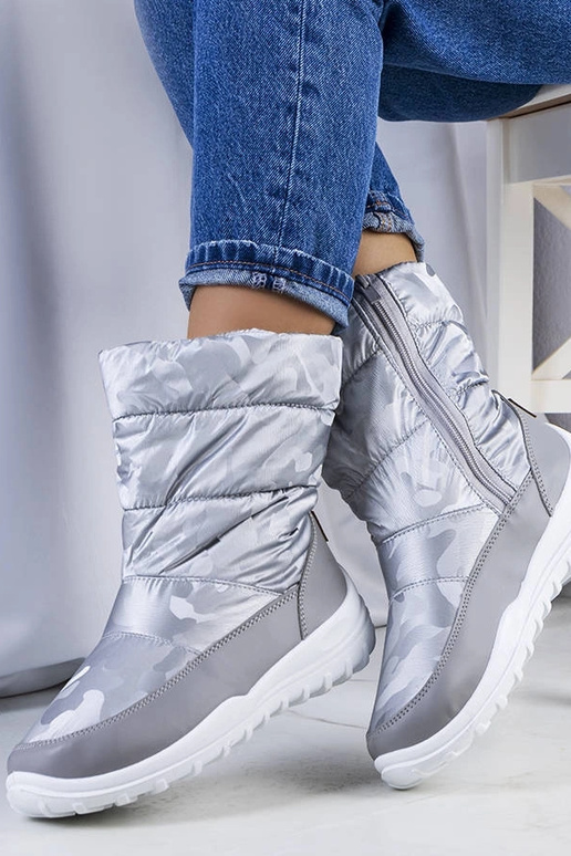 Graue Schneestiefel KK274600