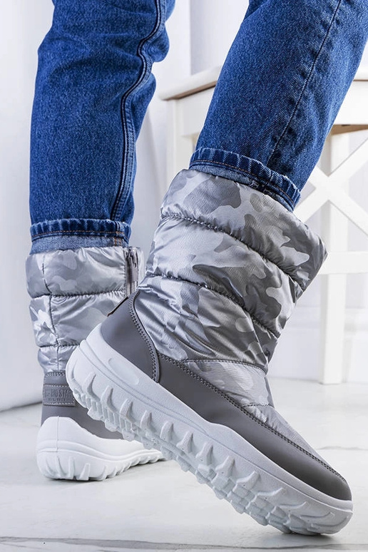 Graue Schneestiefel KK274600