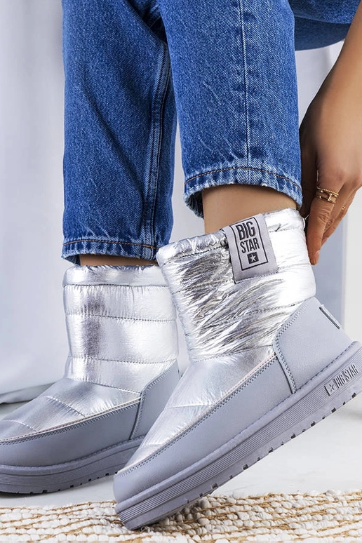 Silberne Winterstiefel, „II274118"