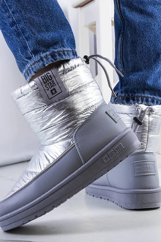 Silberne Winterstiefel, „II274118"