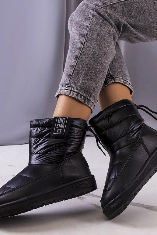 Schwarze Schneestiefel II274120