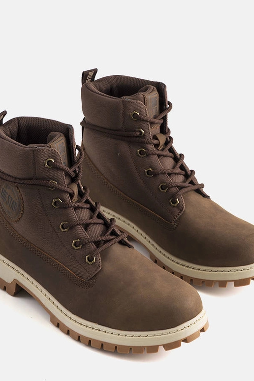 Braune Big Star Stiefel für Herren...