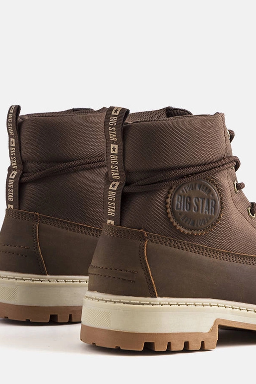 Braune Big Star Stiefel für Herren...