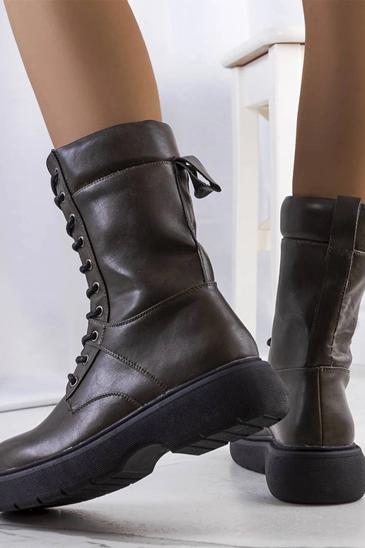 Grüne Wanderstiefel für Damen von Costel