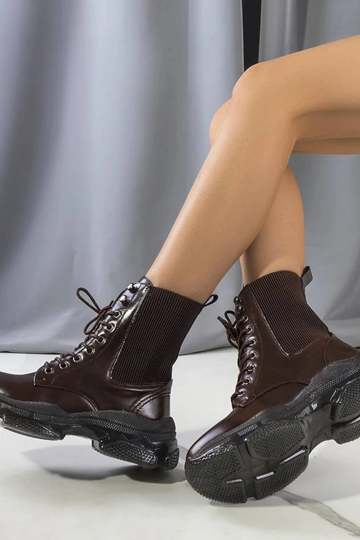 Stiefeletten „Sedile“ in Braun