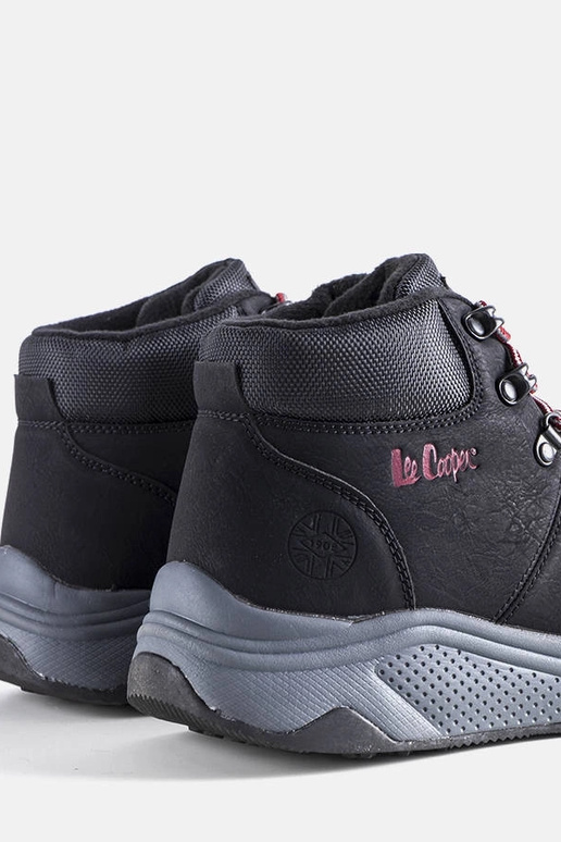 Schwarze Winter-Wanderschuhe,...