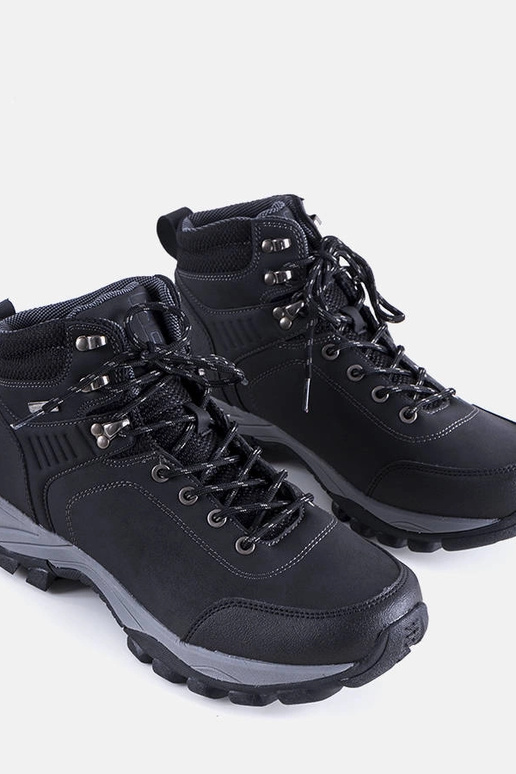 Schwarze Winter-Wanderschuhe für...