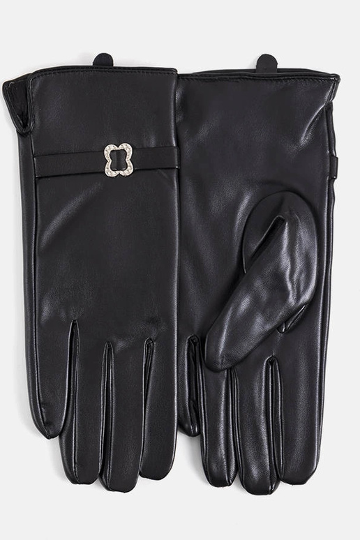 Schwarze isolierte Handschuhe mit... Schwarze isolierte Handschuhe mit...