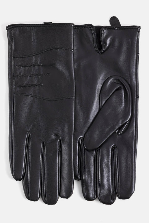 Schwarze isolierte Handschuhe aus Tüll Schwarze isolierte Handschuhe aus Tüll