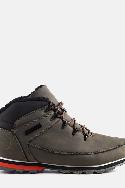 Grüne isolierte Jemma-Stiefel