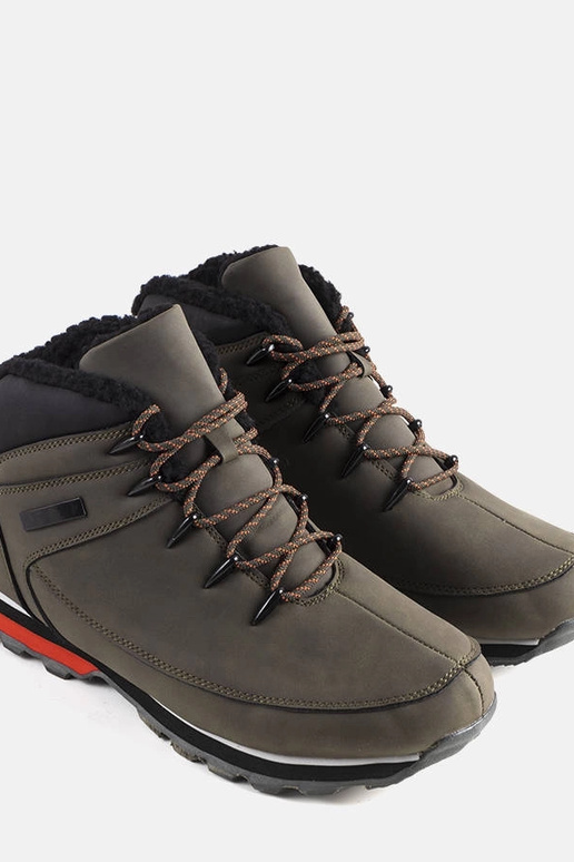 Grüne isolierte Jemma-Stiefel