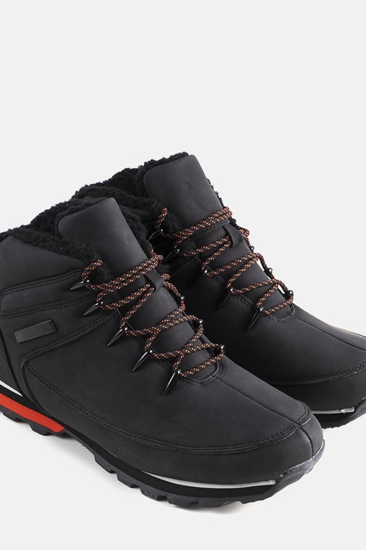 Schwarze Winter-Wanderschuhe, „Jemma"