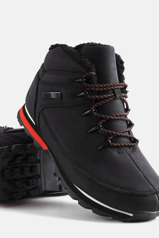 Schwarze Winter-Wanderschuhe, „Jemma"