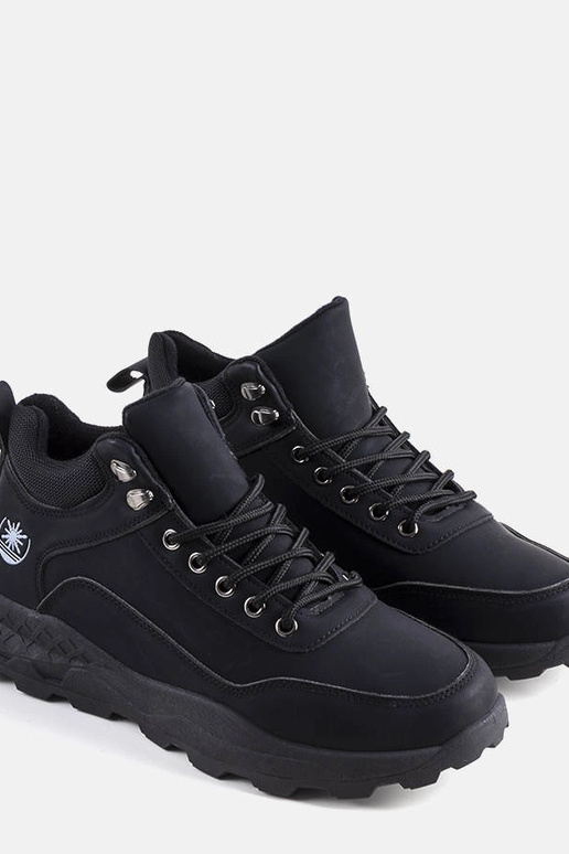 Schwarze isolierte Aidan-Stiefel