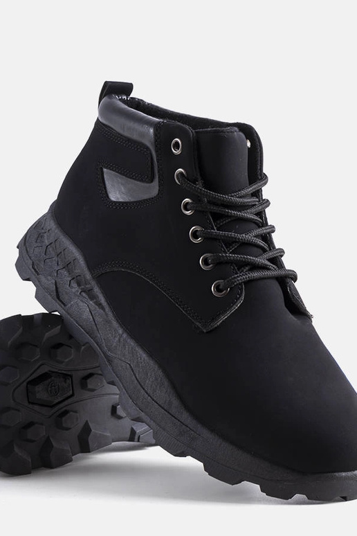 Schwarze isolierte Stiefel „Tristen“