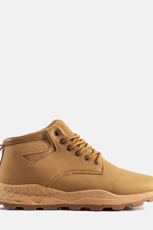 Braune isolierte Stiefel Tristen