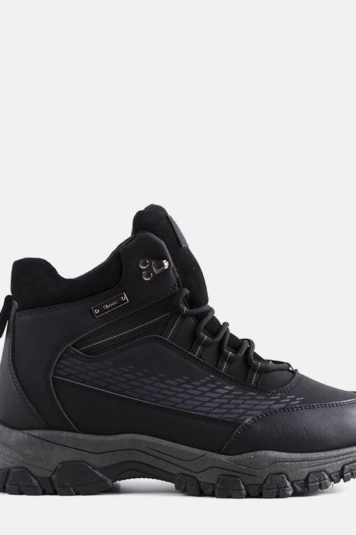 Schwarze isolierte Jaxx-Stiefel