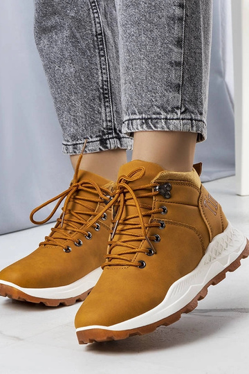 Braune isolierte Adleri-Wanderstiefel für Damen