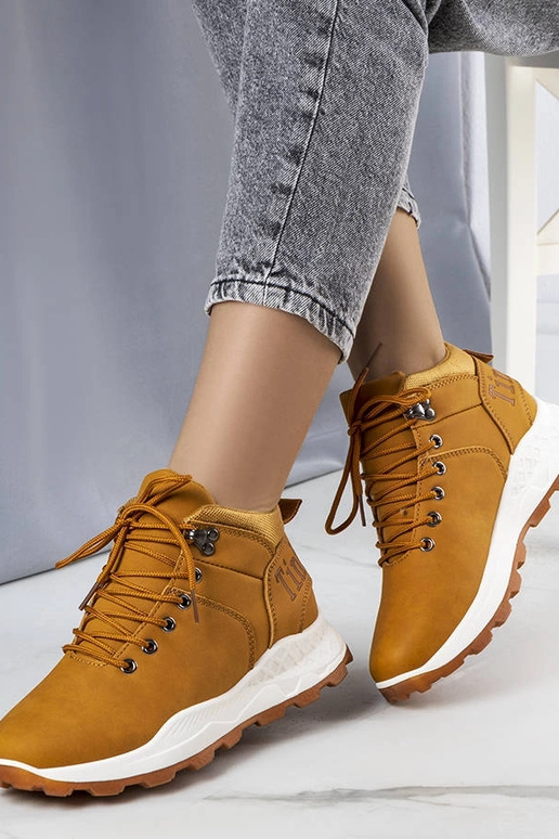 Braune isolierte Adleri-Wanderstiefel...