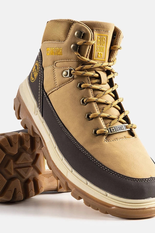 Braune Big Star Stiefel für Herren...