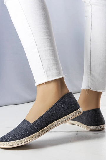 Schwarze Amiral Espadrilles für Damen 2