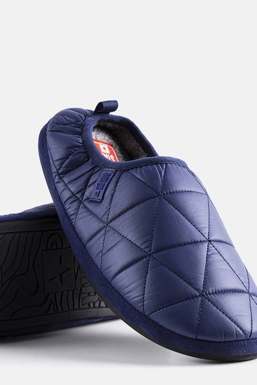 Marineblaue isolierte Hausschuhe Big...