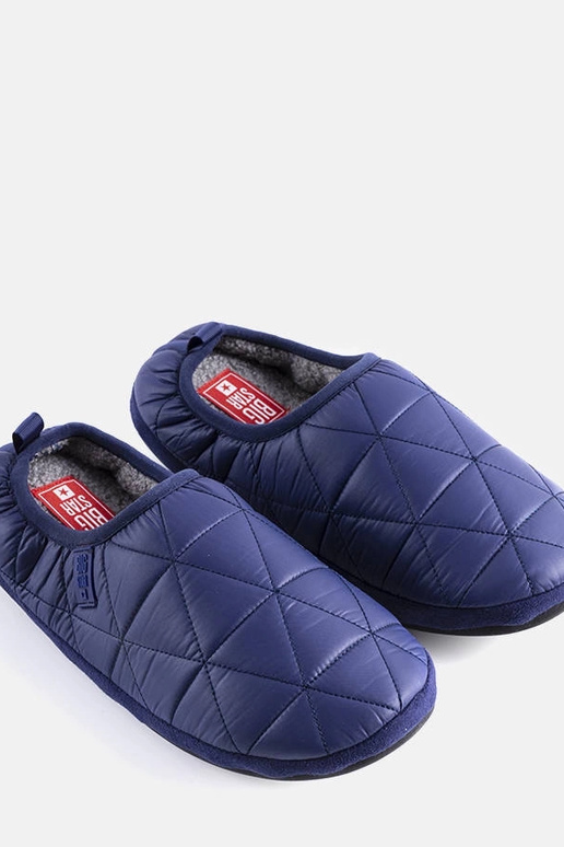 Marineblaue isolierte Hausschuhe Big...