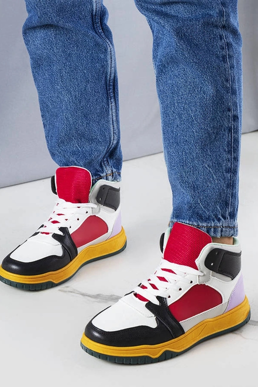 Elizabeths schwarze und rote...