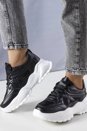 Schwarze Sneaker mit... 2