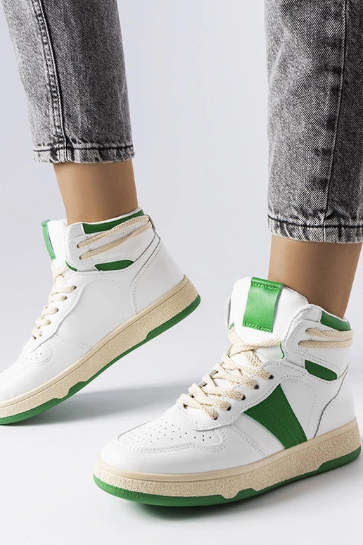 Grüne High-Top-Sneakers „Robin“