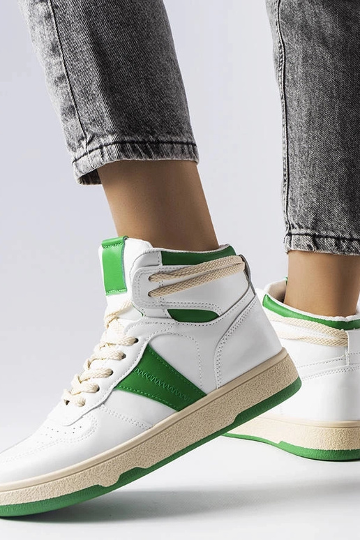 Grüne High-Top-Sneakers „Robin“