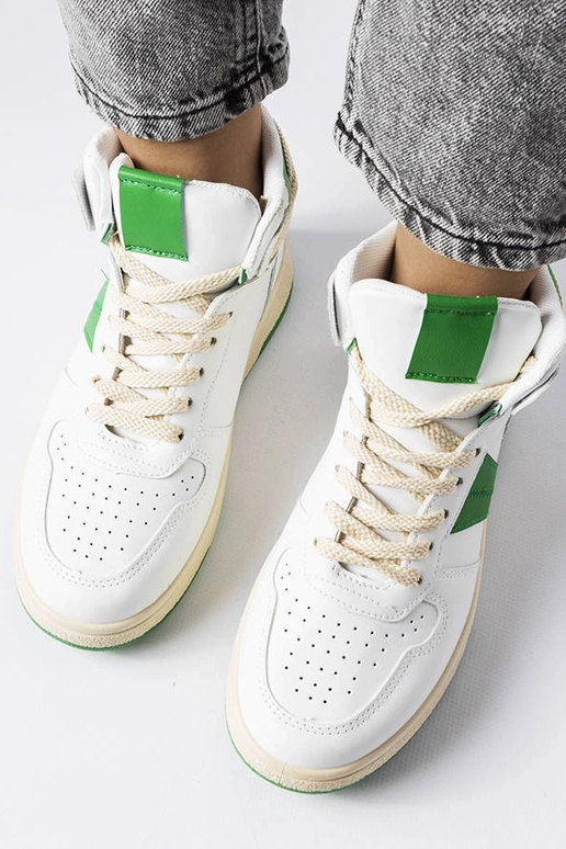 Grüne High-Top-Sneakers „Robin“