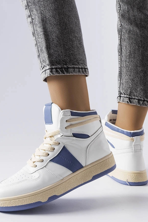 Robins blaue High-Top-Sneakers