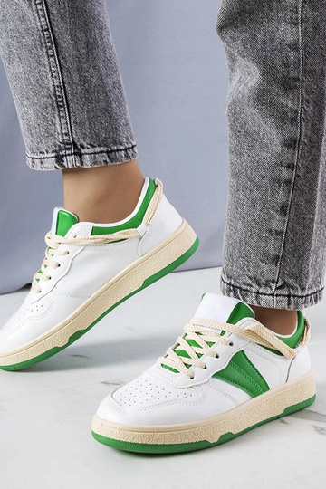 Grüne Damen-Sneaker Marcella