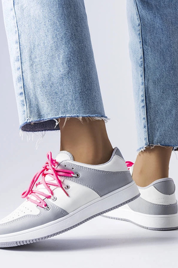 Shari weiße Retro-Sneaker 2