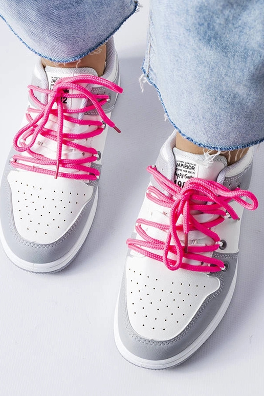 Shari weiße Retro-Sneaker