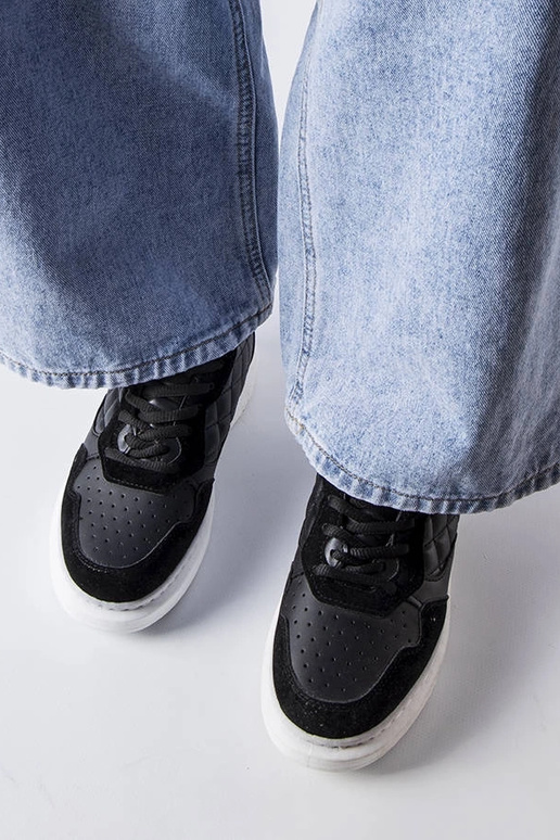 Schwarze Latoya Damen-Sneaker